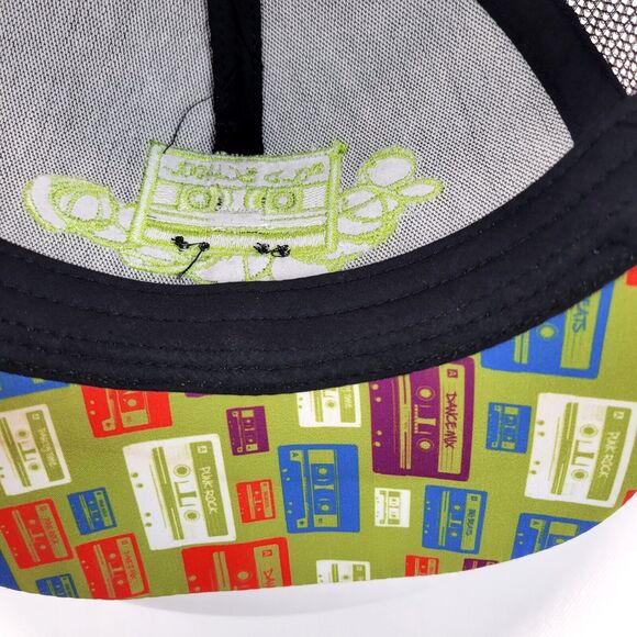 Pugs Old School Baseball Cap Hat Cassettes MIX Tape Flat Bill Meshback Snapback - Picture 9 of 10